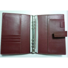 Leder Organizer, Ordner (LD0021) Tagebuch Cover